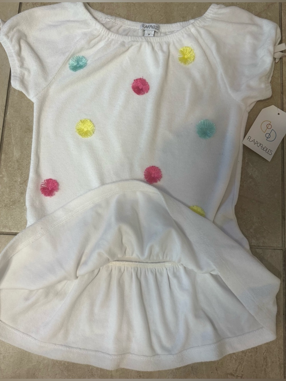 Flapdoodles Terry Cloth Cover-Up - Picture 6 of 11